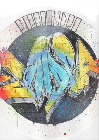 Graffiti Sketch - Photo by Rize