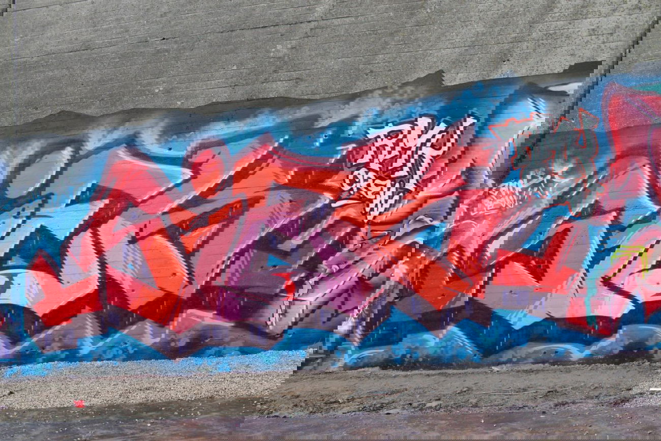 Graffiti Wall - Photo by RmkGang - siek, kalm, jury (2015)