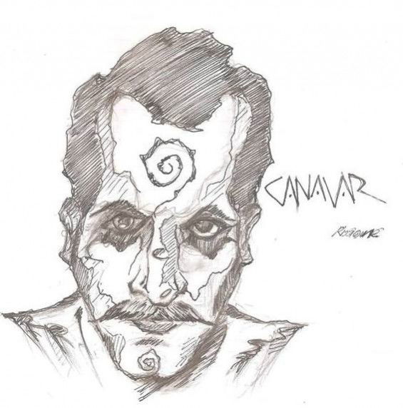 Graffiti Sketch in Sakarya - Photo by RoaOne - roa (2013)