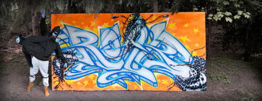 Graffiti Wall - Photo by Roak - Roak