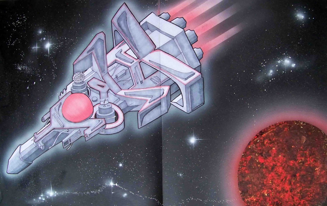 Graffiti Sketch - Photo by Roak - Roak