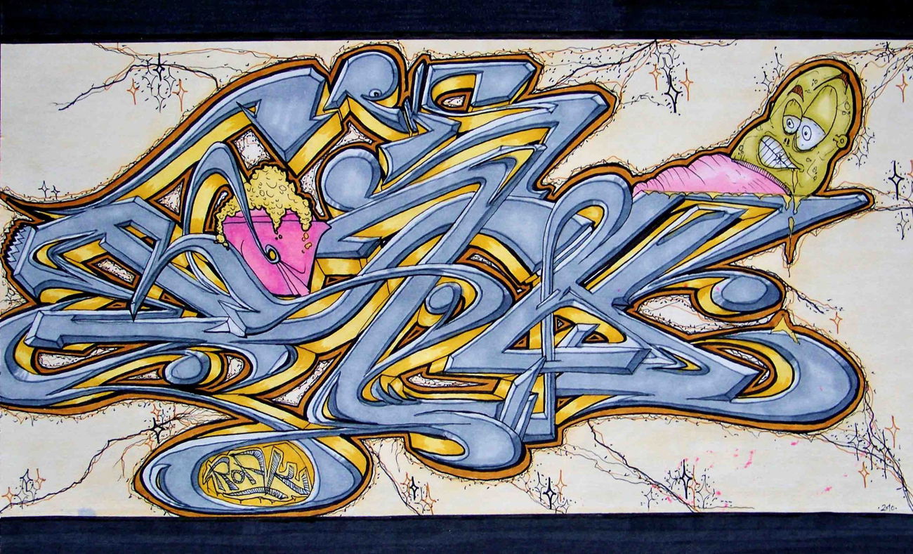 Graffiti Sketch - Photo by Roak - Roak (2010)