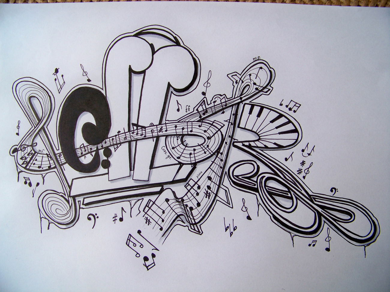 Graffiti Sketch - Photo by Roak - Chor (2011)
