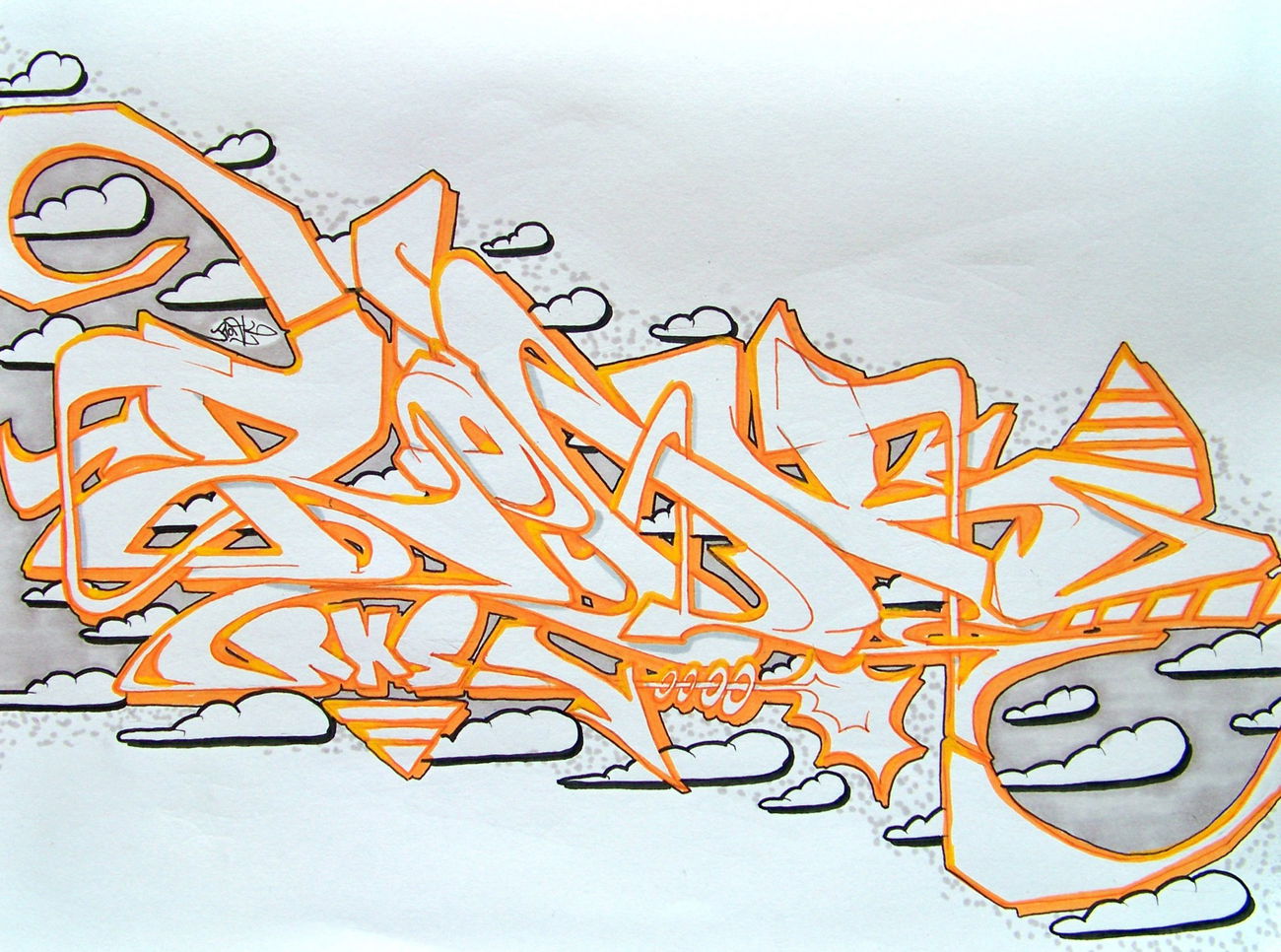 Graffiti Sketch - Photo by Roak - Raok (2011)