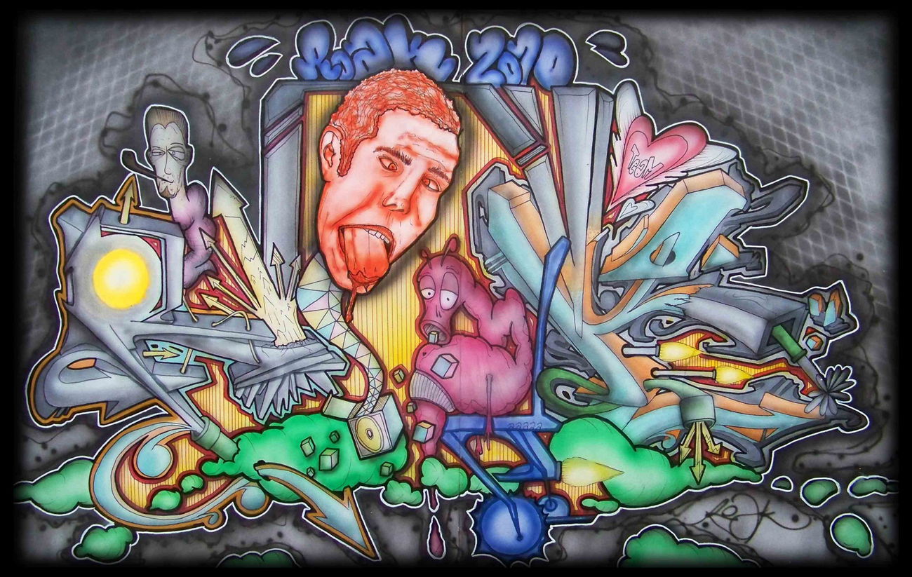 Graffiti Sketch - Photo by Roak - Roak