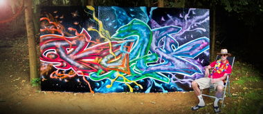 Graffiti Wall - Photo by Roak - Roak
