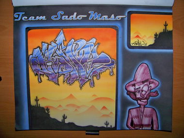 Graffiti Sketch - Photo by Roak - Roak (2009)