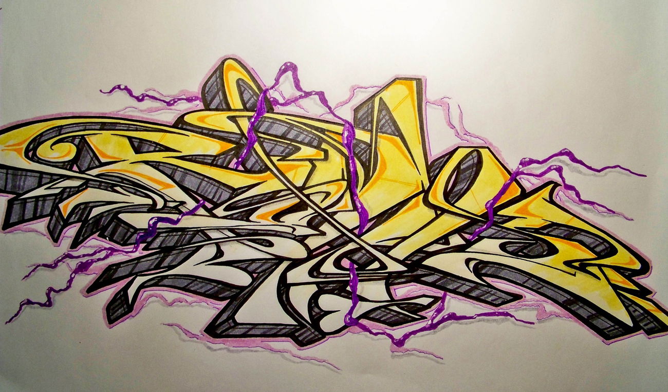 Graffiti Sketch - Photo by Roak - Roak (2011)