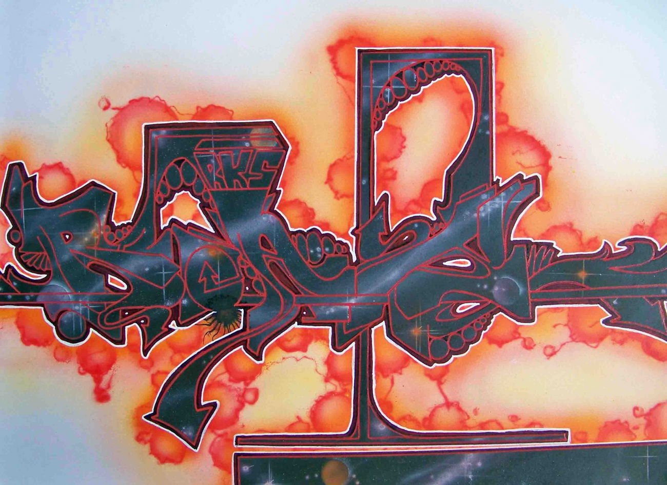 Graffiti Sketch - Photo by Roak - Roak