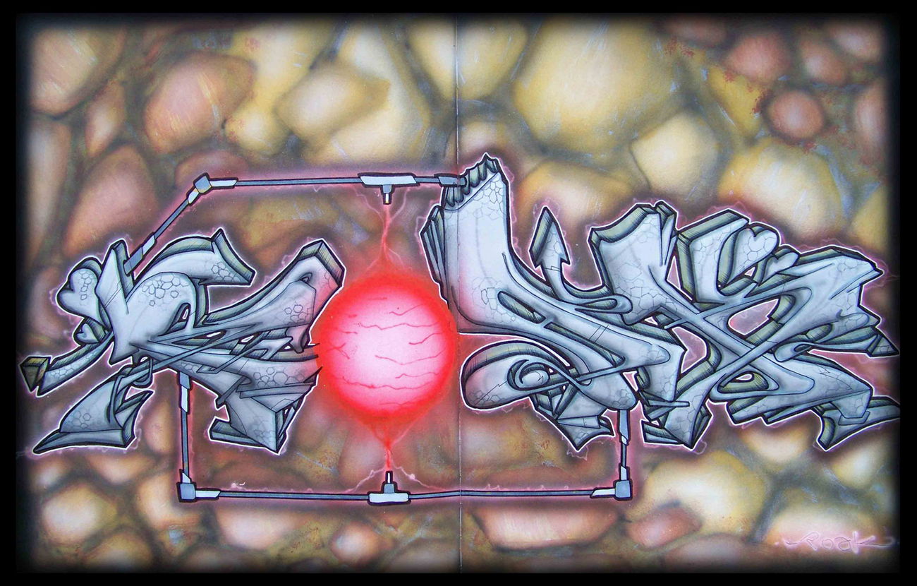 Graffiti Sketch - Photo by Roak - Roak (2010)