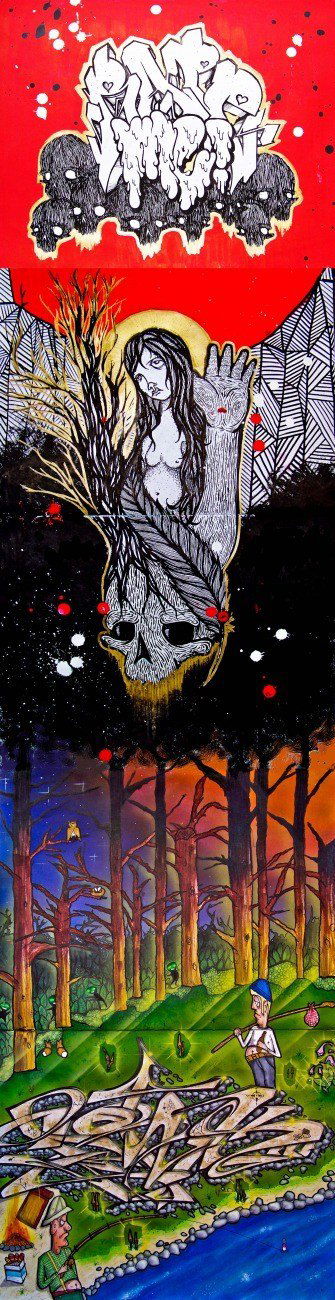 Graffiti Sketch - Photo by Roak - Roak, Rape (2010)