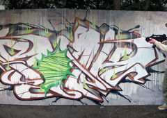 Graffiti Wall - Photo by Roak - Roak