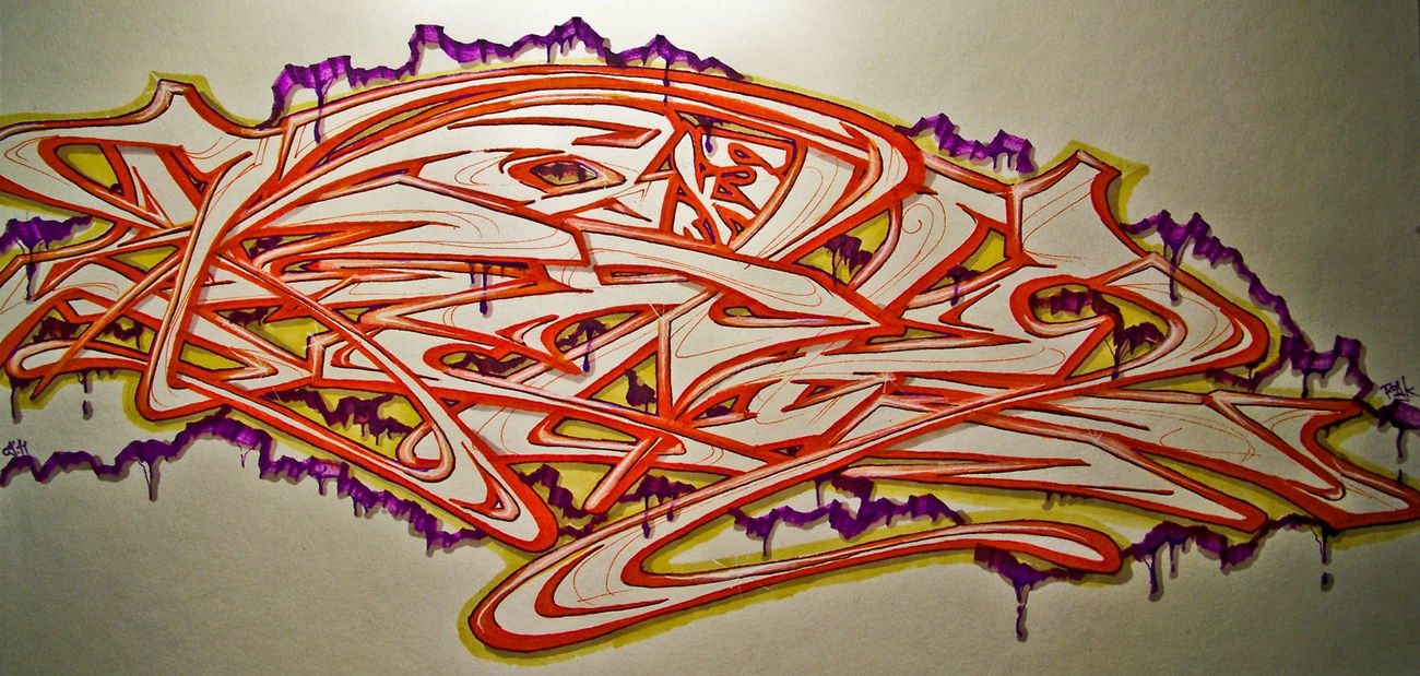Graffiti Sketch - Photo by Roak - Roak (2011)