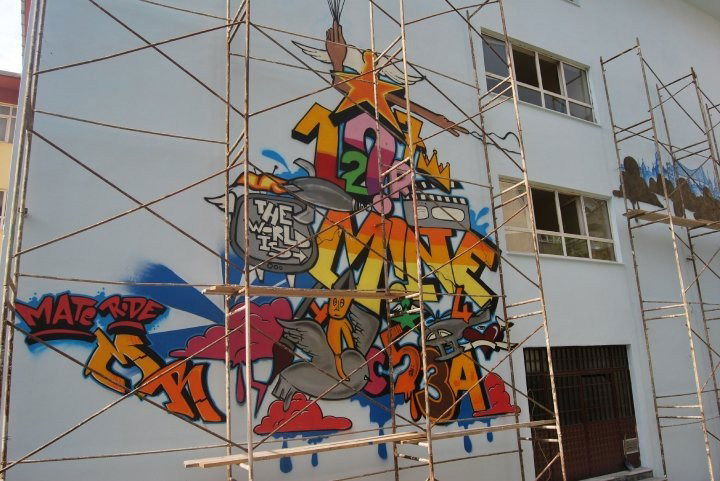 Graffiti Wall - Photo by Rodegraff