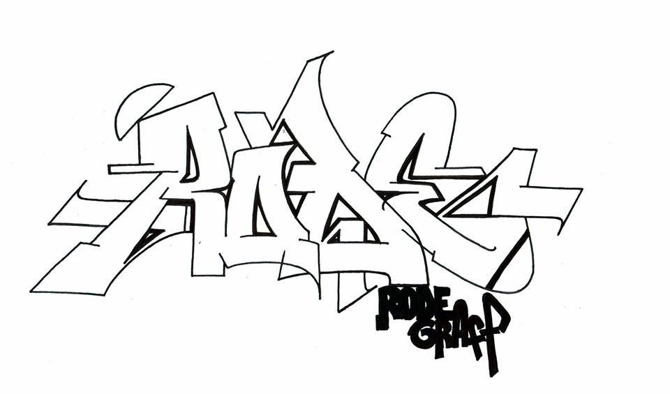 Graffiti Sketch - Photo by Rodegraff