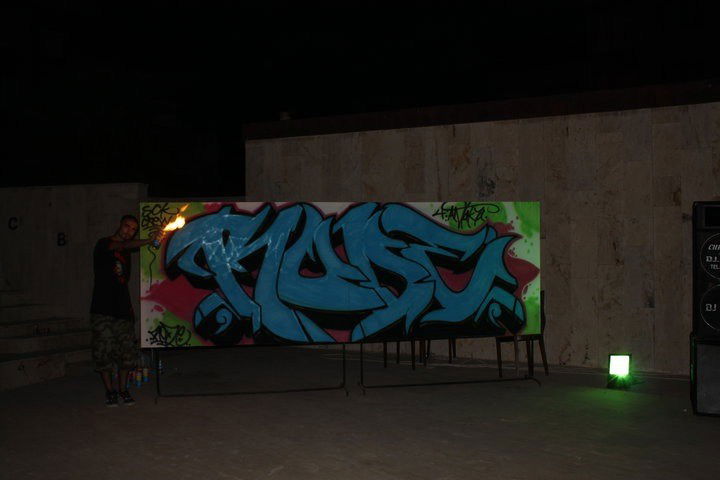 Graffiti Wall - Photo by Rodegraff