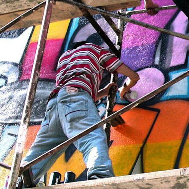 Graffiti Artwork - Photo by Rodegraff