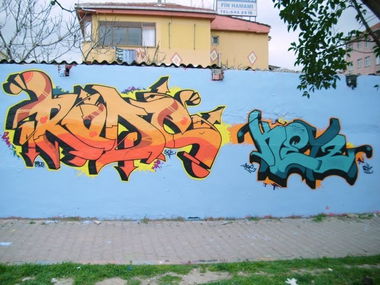 Graffiti Wall in Set yeri - Photo by Rodegraff