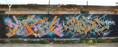 Graffiti Wall in Set yeri - Photo by Rodegraff (2011)