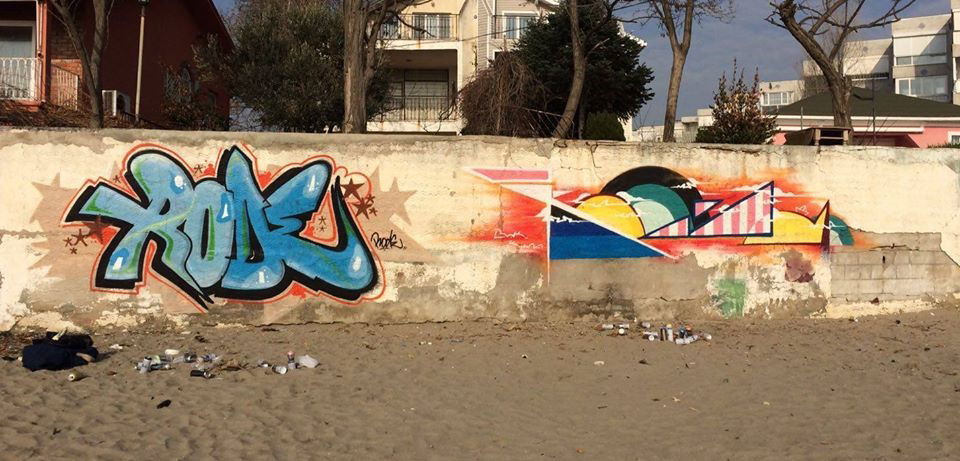 Graffiti Wall - Photo by Rodegraff