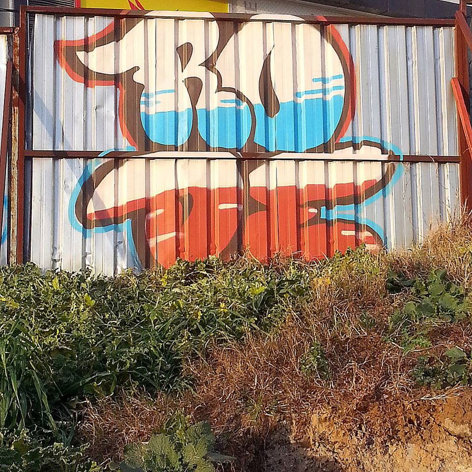 Graffiti Bombing - Photo by Rodegraff