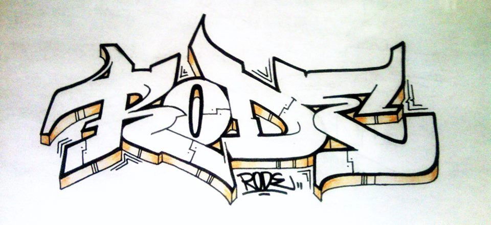 Graffiti Sketch - Photo by Rodegraff
