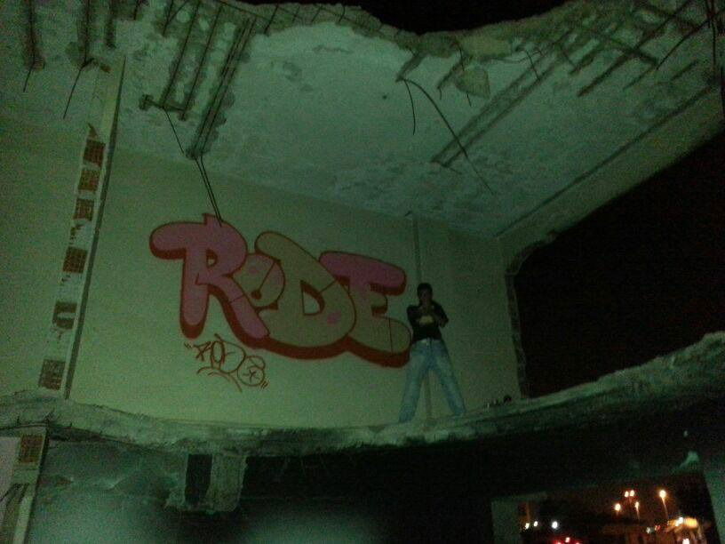 Graffiti Bombing - Photo by Rodegraff