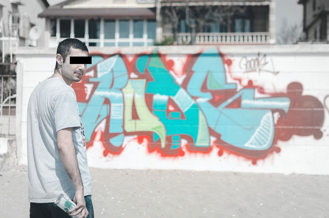 Graffiti Wall - Photo by Rodegraff