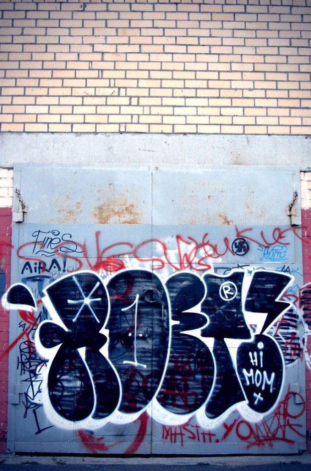 Graffiti Bombing - Photo by Roet