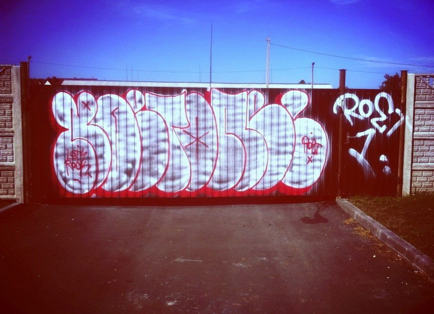 Graffiti Bombing - Photo by Roet