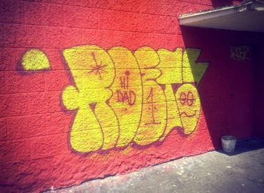 Graffiti Bombing in Homyel - Photo by Roet