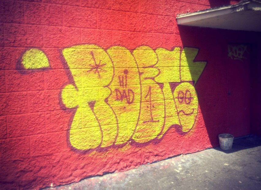 Graffiti Bombing in Homyel - Photo by Roet