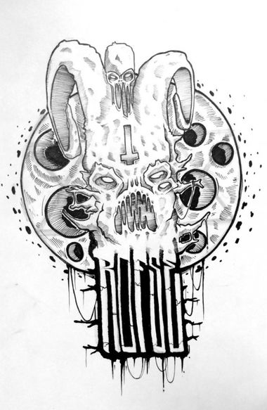 Graffiti Sketch - Photo by Rofse