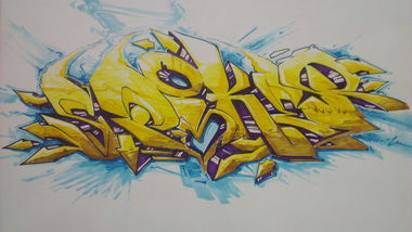 Graffiti Sketch - Photo by Rofse - Rofse (2013)