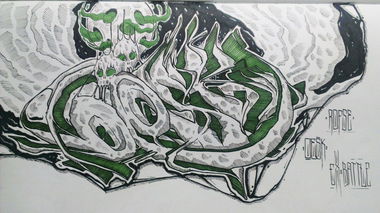 Graffiti Sketch - Photo by Rofse - Rofse (2013)