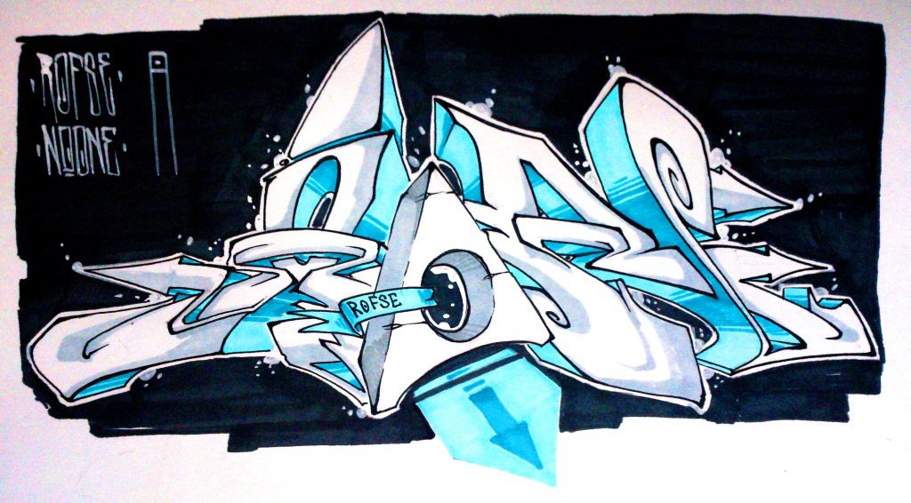 Graffiti Sketch - Photo by Rofse - Rofse (2014)