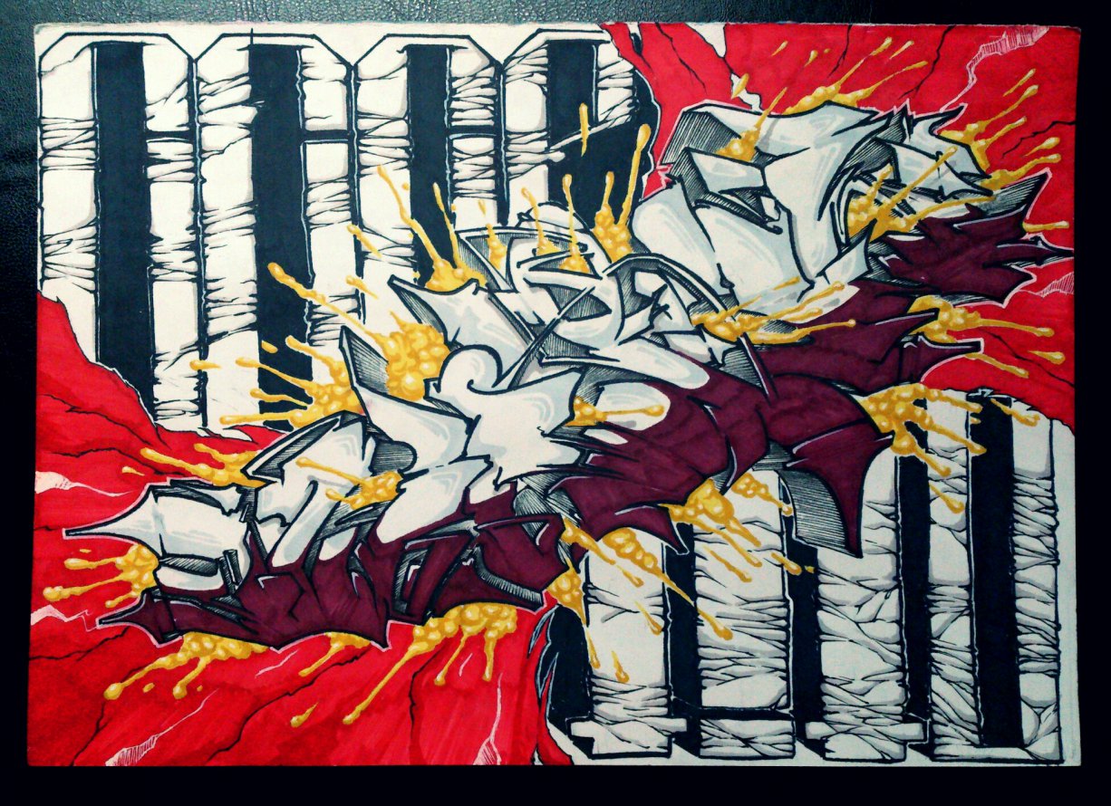 Graffiti Sketch - Photo by Rofse - Rofse (2014)