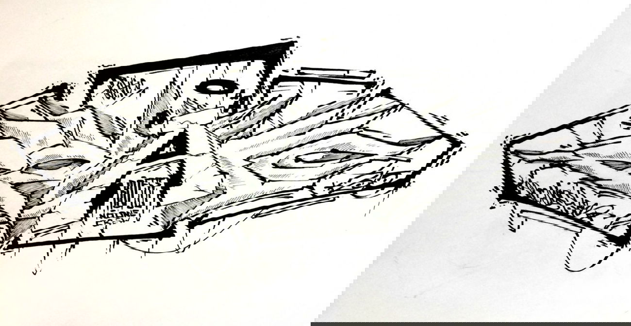 Graffiti Sketch - Photo by Rofse