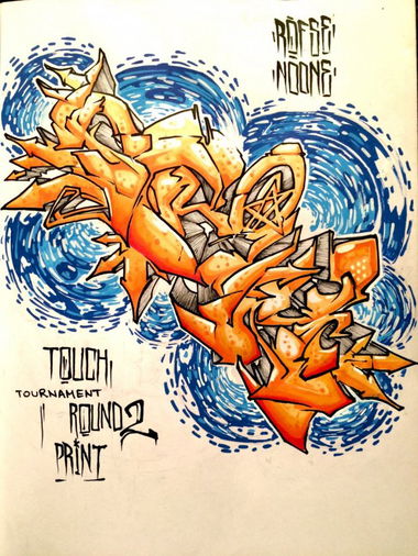 Graffiti Sketch - Photo by Rofse
