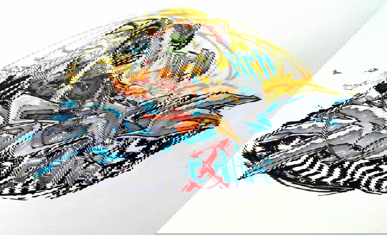 Graffiti Sketch - Photo by Rofse