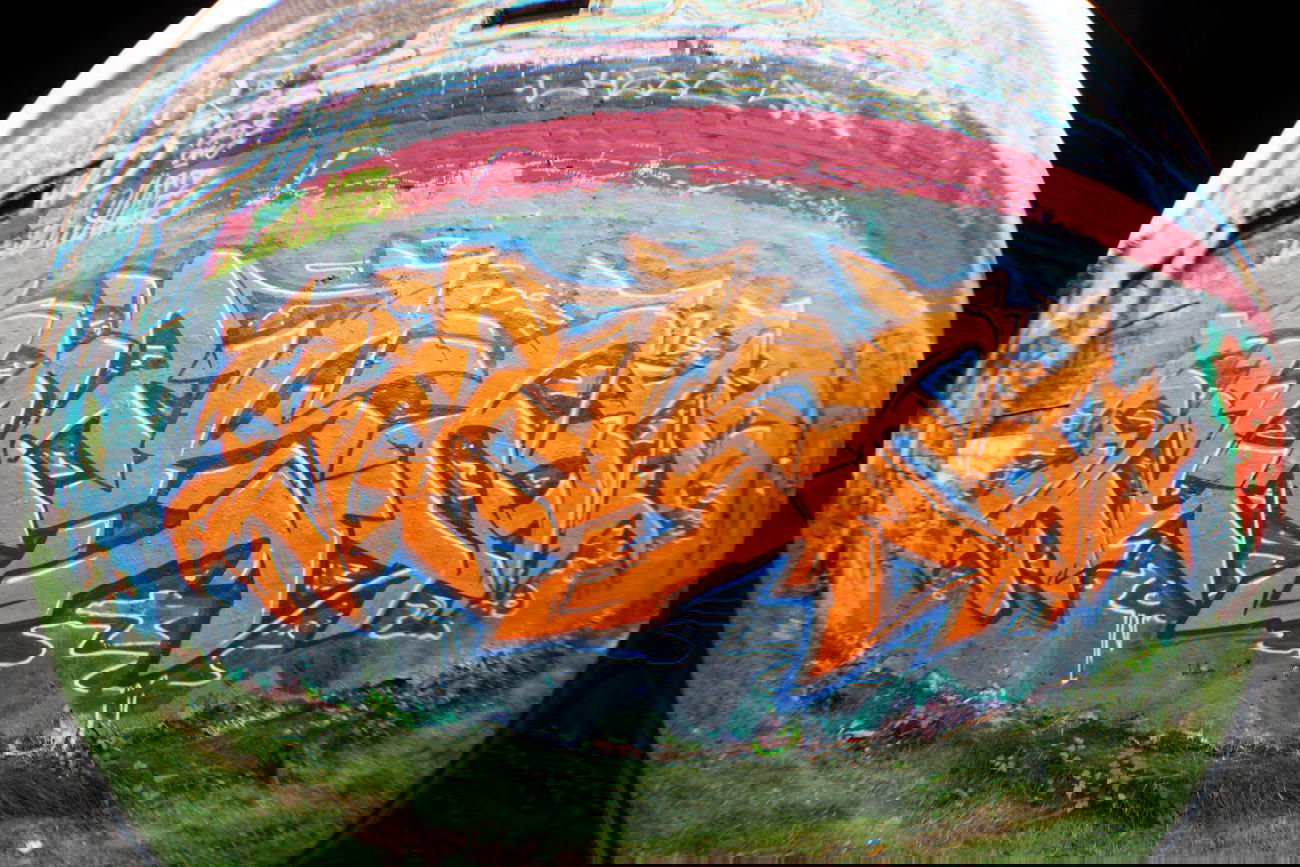 Graffiti Wall - Photo by RogerLawlezz - Jasen, Leipzig