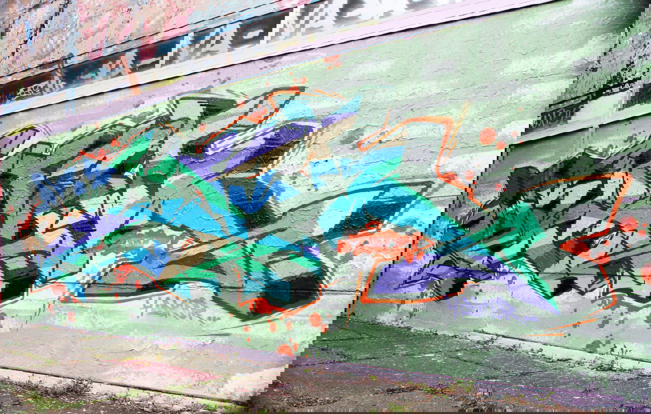 Graffiti Wall - Photo by RogerLawlezz - Deryk, Gera (2012)