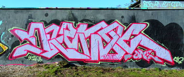 Graffiti Wall in Dessau - Photo by RogerLawlezz - Deryk (2015)