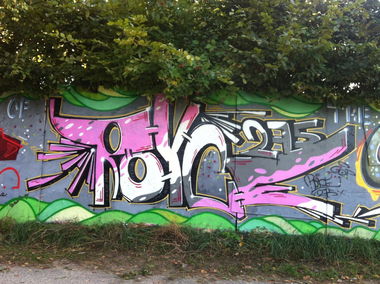 Graffiti Wall in Potsdam - Photo by Roice - roice (2013)