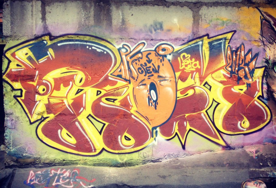 Graffiti Wall in Vladivostok - Photo by Rom - ARF (2013)