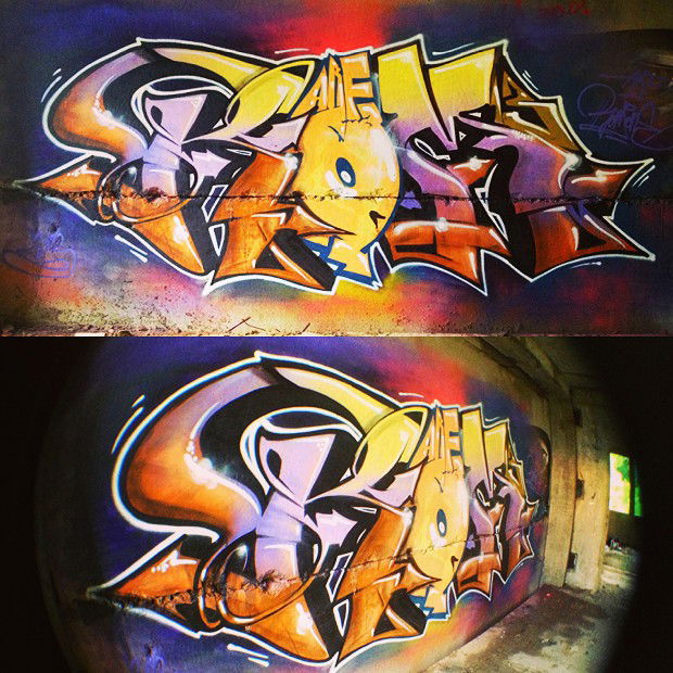 Graffiti Wall in Vladivostok - Photo by Rom - Arf (2013)