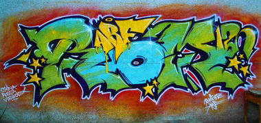 Graffiti Wall in ?? - Photo by Rom - ARF (2012)