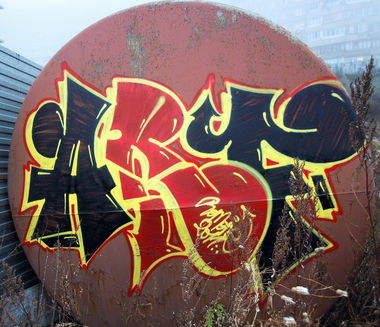 Graffiti Wall in Vladivostok - Photo by Rom - ARF (2011)