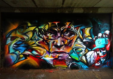 Graffiti Wall in Vladivostok - Photo by Rom - ARF (2013)