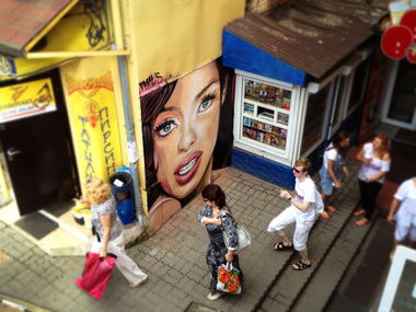 Graffiti Wall in Vladivostok - Photo by Rom - ARF (2013)